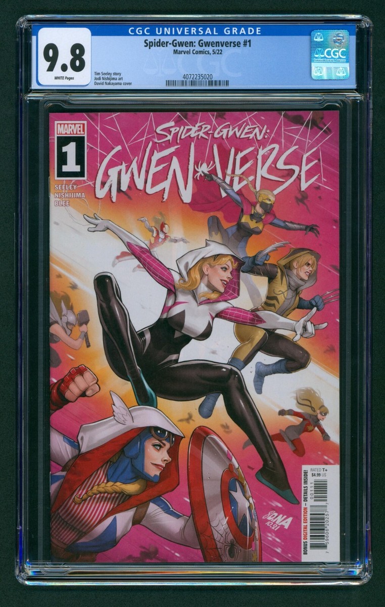 アメコミリーフ All-New Spider-Gwen #1 CGC 9.8 Spider-Gwen
