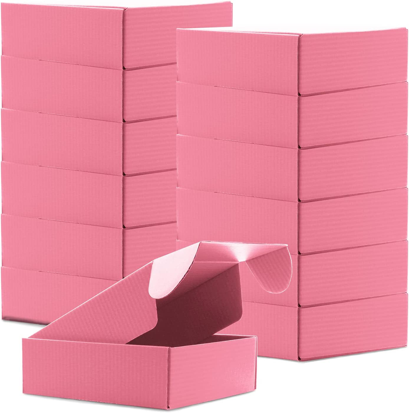 Cardboard Boxes Shipping Boxes,15 Pack Recyclable Corrugated Cardboard Box Small