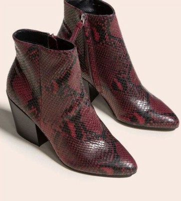 dolce vita snake booties