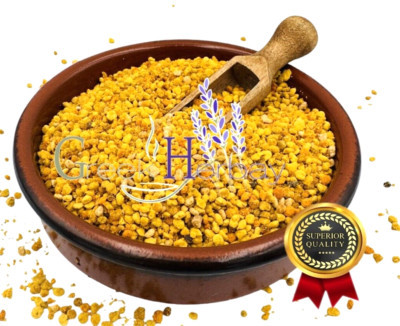 Greek Raw Bee Pollen Granules Multiflower 20g - 5kg Natural Superfood DDP (USA)