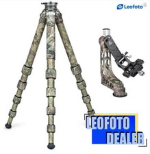 Leofoto Tripod with Gimbal Head Full Camouflage Carbon Fiber LS-365CEX PG-1