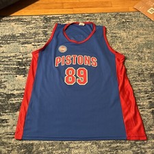 Vintage Custom Made USA Detroit Pistons 1989-1990 Champs NBA Jersey Men’s Large