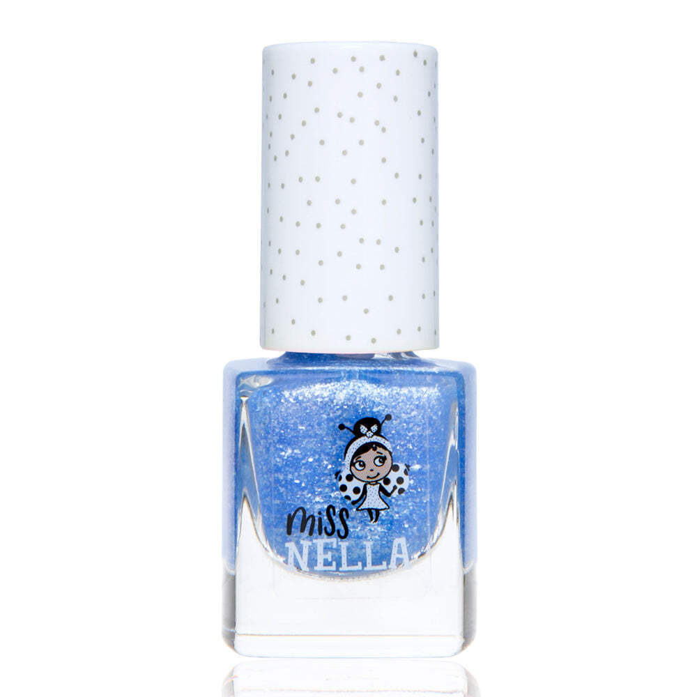 Elephunky: Sparkly Blue Peel Off Nail Polish