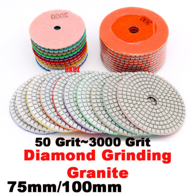 75mm/100mm Diamond Grinding Wheel Granite Marble Cutting Blade/Disc Rotary Tool