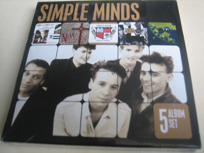 SIMPLE MINDS - 5 ALBUM SET - 5CD - NEU UND OVP !!!