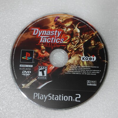 Dynasty Tactics 2  PlayStation 2 PS2 Disc Only