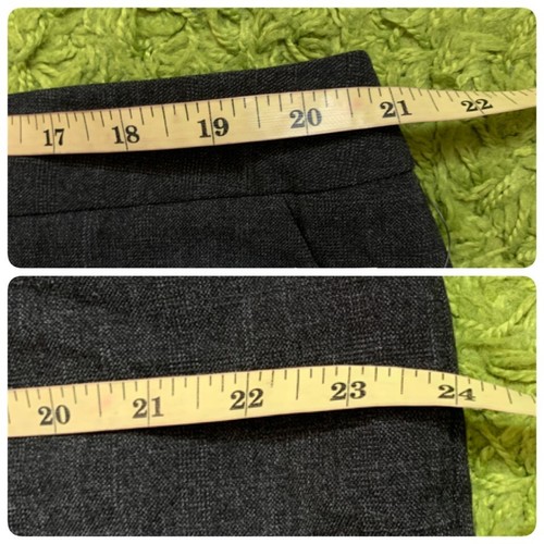 Pantalones de vestir Amanda+Chelsea para mujer tiro bajo talla grande pantalones talla 18W en carbón - Imagen 10 de 13