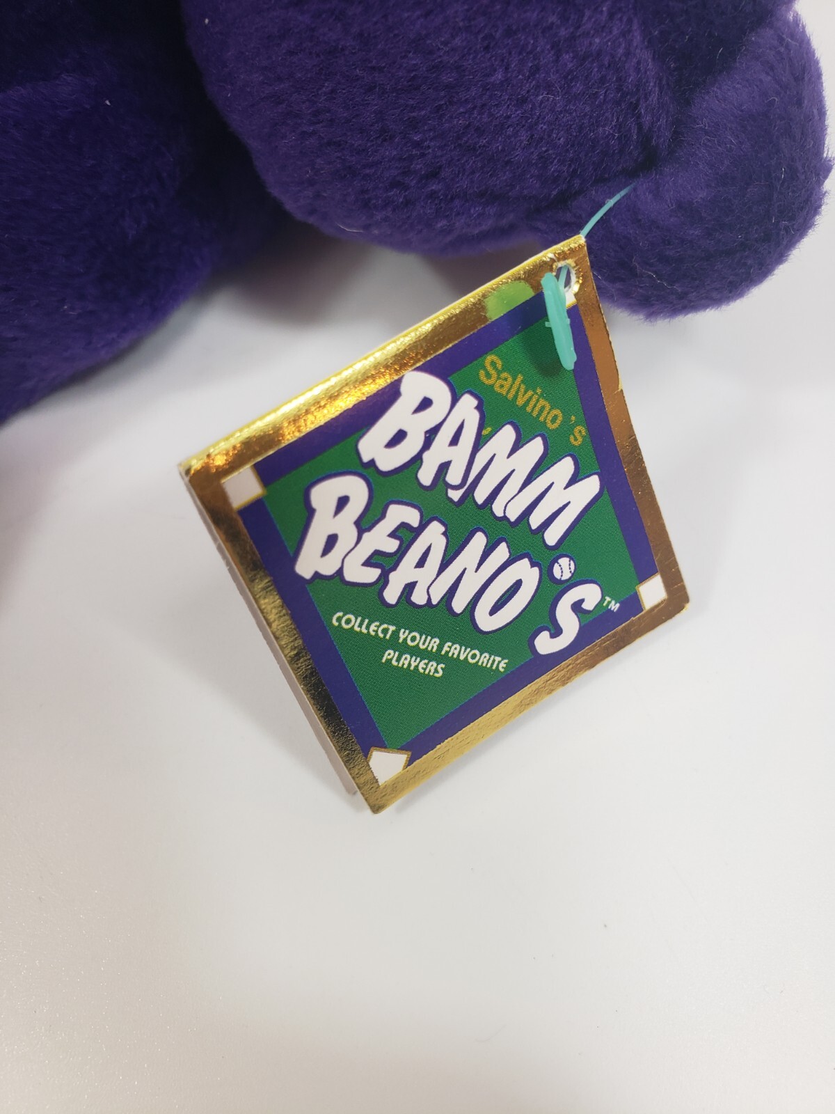 2 Salvino's Bammers Mark McGwire Purple Bear & Bunny Lot of 2