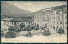 Belluno Feltre Hotel Doriguzzi PIEGHINA cartolina QT3733