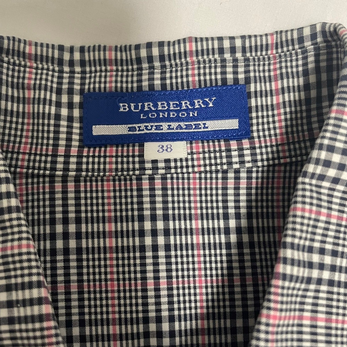 BURBERRY　London　BLUE LABEL　半袖ブラウス　38 Burberry Blue Label T-Shirt - Women's 38 – Fashionably Yours