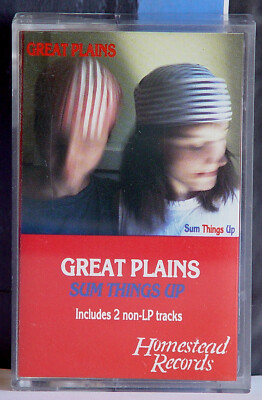 Great Plains CASSETTE: Sum Things Up '87 Homestead Bonus Trx Near Mint Ron House