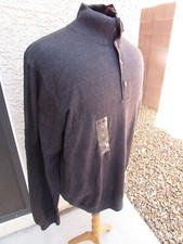 NWT - Izod Mens Sweater Dark Grey Size Large
