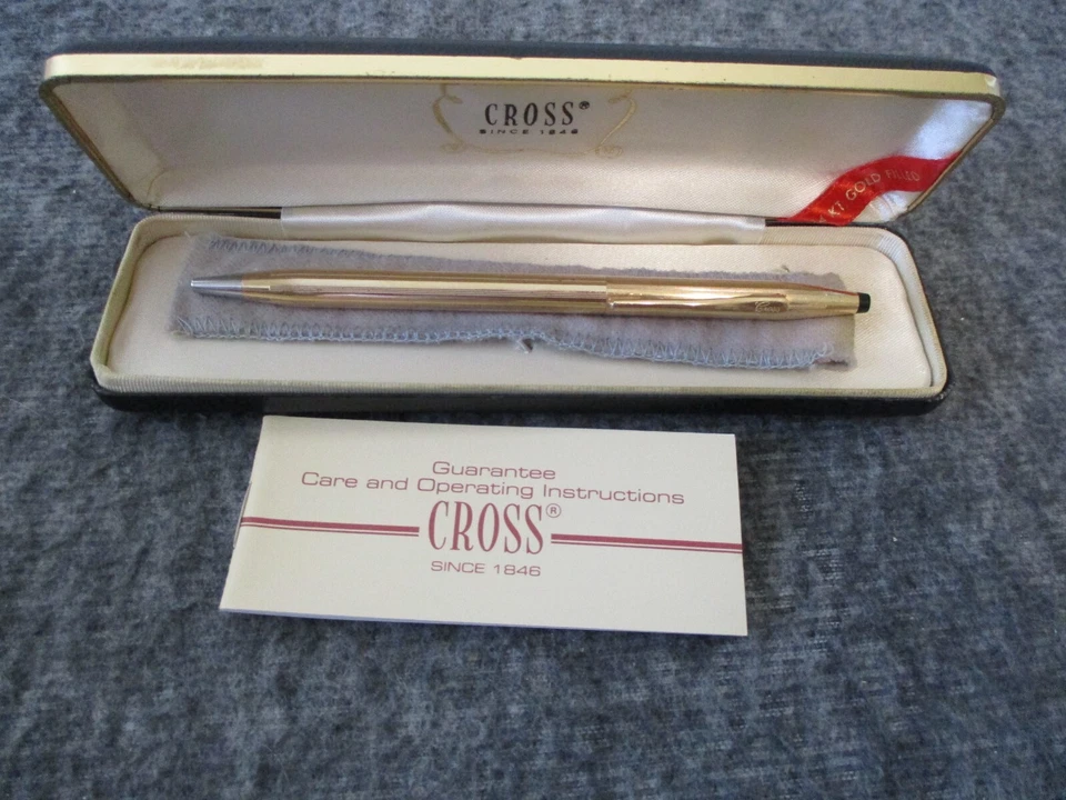 LOTE DE BOLÍGRAFOS CRUZADOS/LÁPICES MECÁNICOS (8) PRATT&WHITNEY-MUELLER-BOCA DE INCENDIOS-12KT/14KT-GF++ Foto 3 de 4