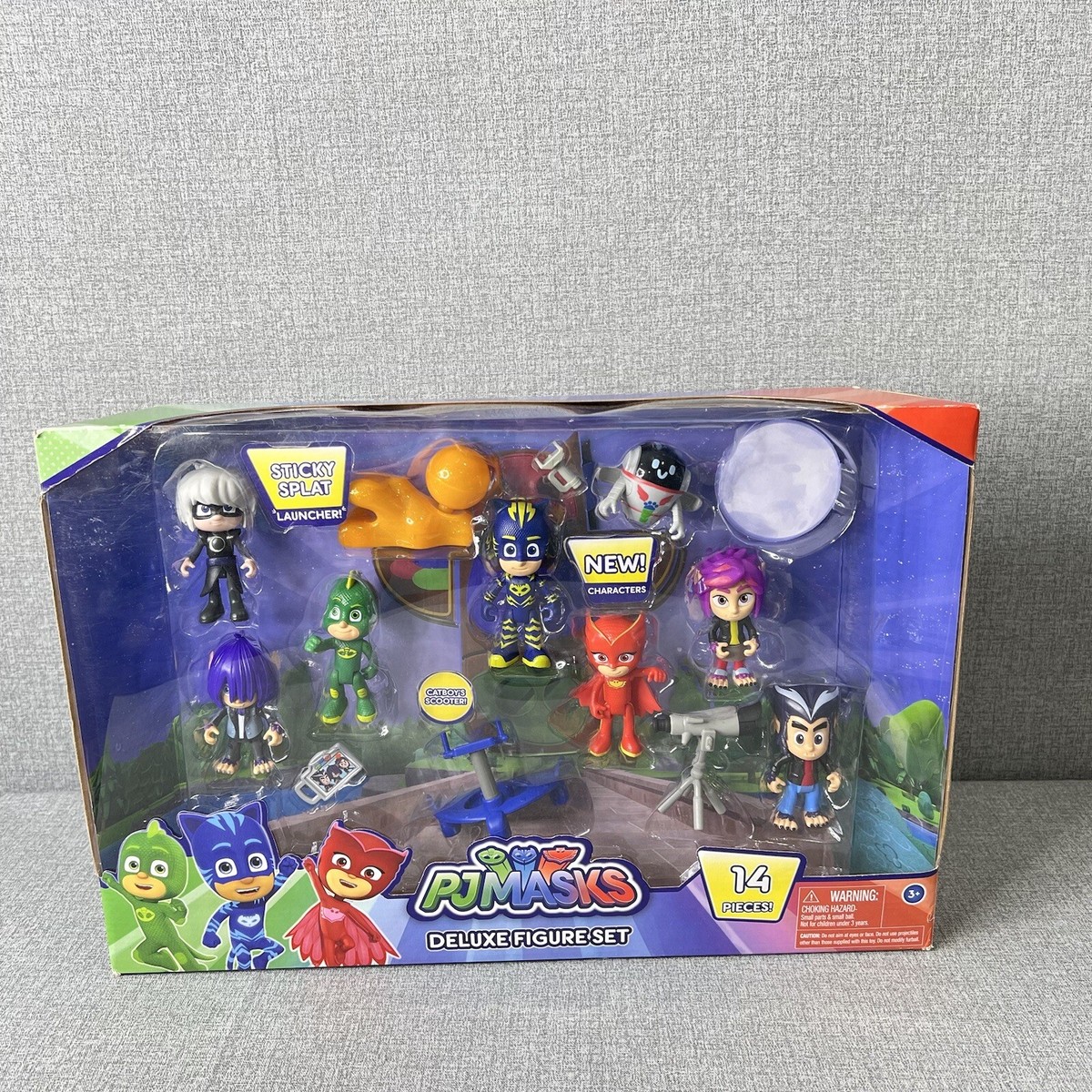 PJ Masks Deluxe 14 Piece Figure Set 2018 New | eBay