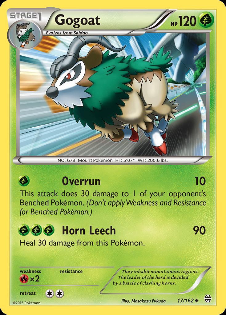 Pokemon Gogoat (17/164) BREAKthrough LP