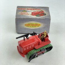 Vintage Dinky Toys Boxed No. 963 Blade Knox Heavy Tractor A/F