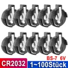 Batteriehalter Knopfzelle CR2032 2025 2016 Adapter Gehäuse Halterung Batterie
