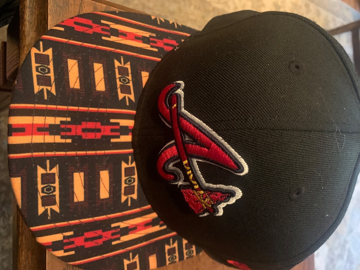 Atlanta Braves Scarlet Navy Tomahawk New Era 9FIFTY one size