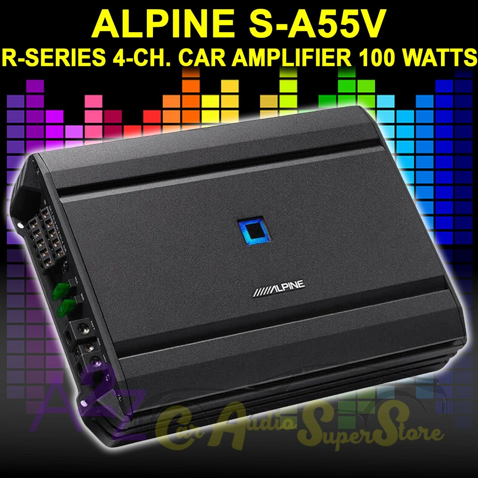 Alpine+S-A55V+S-Series+5-Channel+Digital+Amplifier for sale