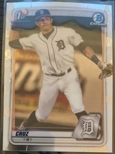 2020 BOWMAN CHROME TREI CRUZ DETROIT TIGERS #BD-11 1ST BOWMAN MINT