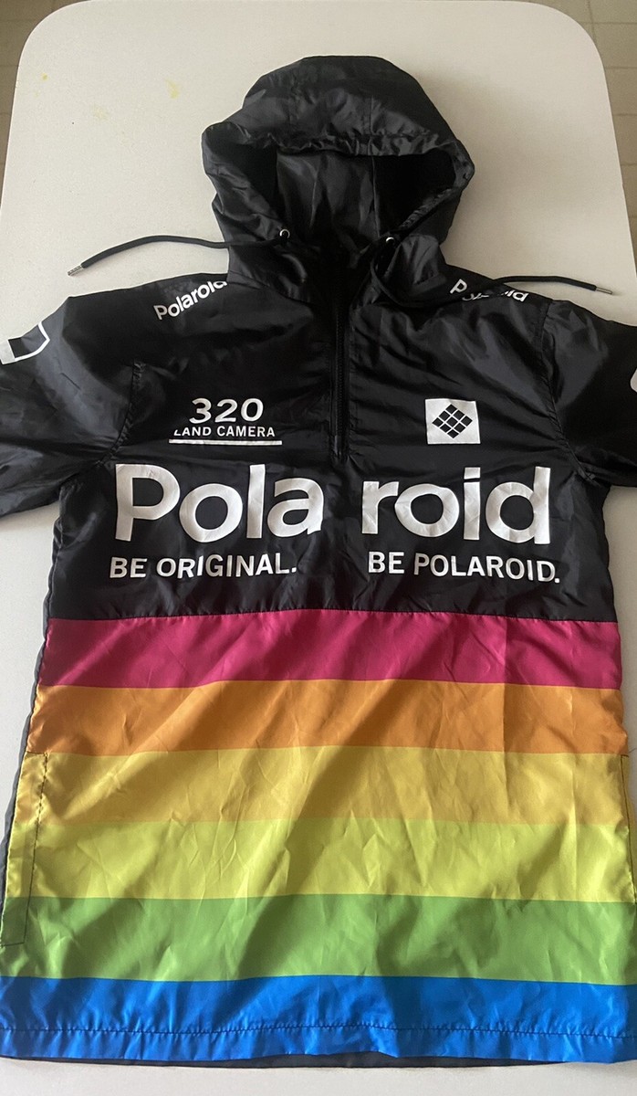 Jacket Coats Black Polaroid Windbreaker Polaroid Coat Online