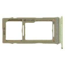 SIM Micro SD Card Tray for Samsung Galaxy S10 S10 S10e Silver Replacement Part