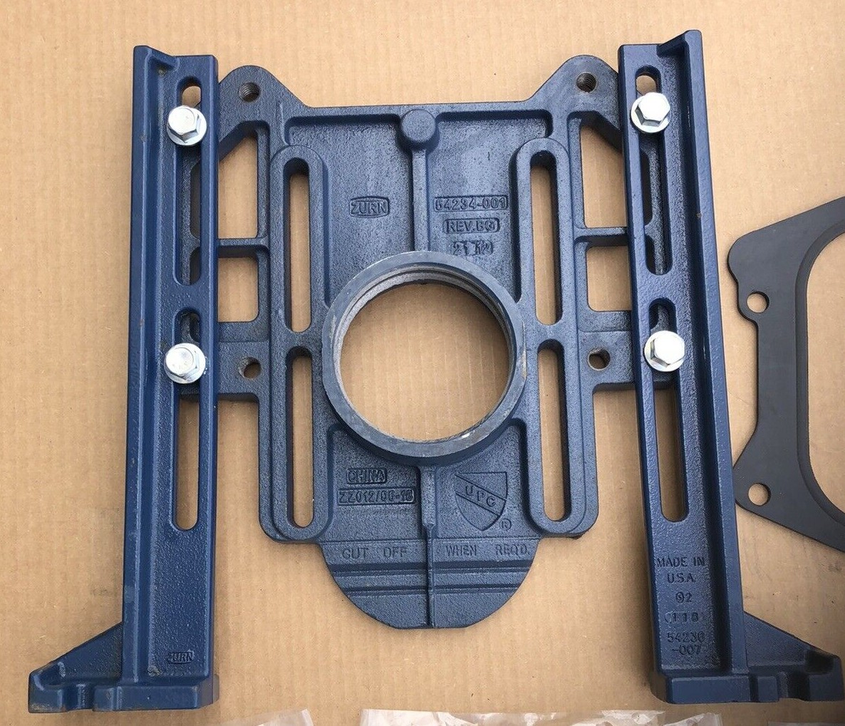 Zurn Toilet Wall Mount Cast Iron SJ Trim Kit L Coupling Part P1203