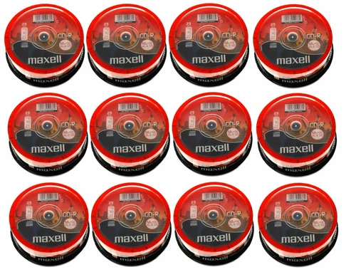 300 MAXELL CD-R 80 MINS XL-II DIGITAL AUDIO RECORDABLE BLANK MUSIC CD DISCS