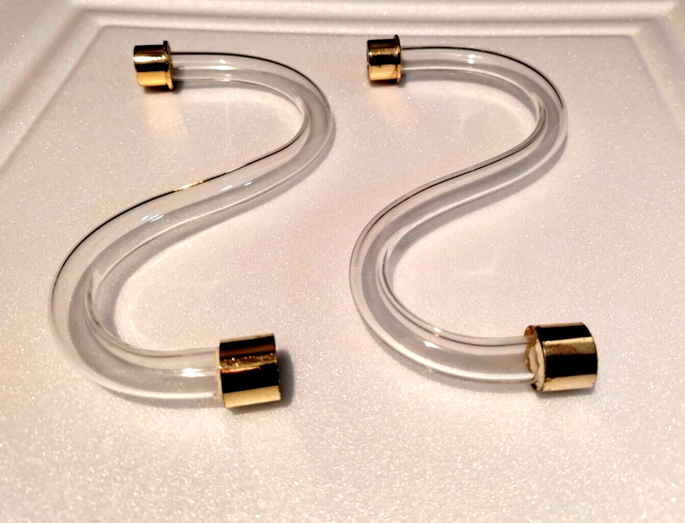 (5 piezas) BRAZO ARAÑA, CRISTAL VENECIANO, L 200mm, AJUSTE DORADO Foto 3 de 4