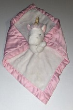 NWT CARTER S Pink Gold UNICORN SECURITY BLANKET LOVEY L5 H5