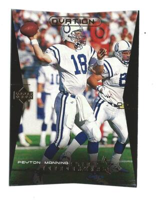 1999 Upper Deck Ovation Star Performers #SP2 Peyton Manning Colts