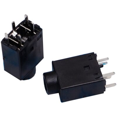 10pcs PJ358 3.5 mm Female Audio Connector DIP 5P 180 degree