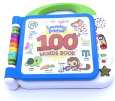 Leapfrog Learning Friends 100 Words Book By Leap Frog Toy EUC