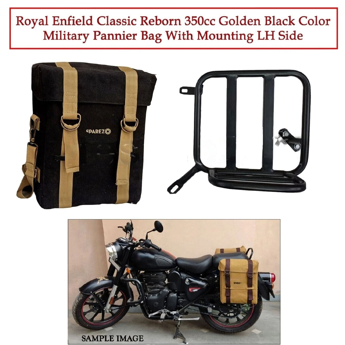 Royal enfield saddle 2025 bag price