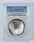 2014-P Baseball Hall Of Fame Commemorative Dollar PR69 DCAM PCGS *6521 — photo 1
