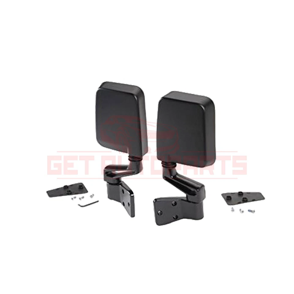 Espejo Smittybilt con soportes y herrajes para Jeep Wrangler 87-06 Foto 2 de 3