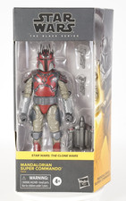 Star Wars Clone Wars Black Series MANDALORIAN SUPER COMMANDO 6  Hasbro 2020 NEW