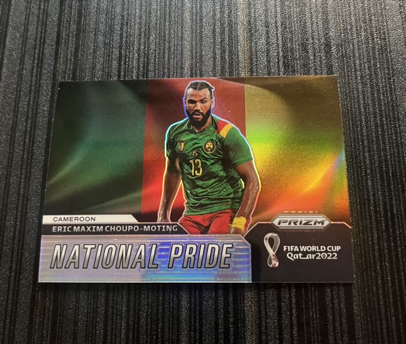 2022 Panini Prizm World Cup National Pride Eric Maxim Choupo-Moting Cameroon 4
