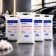 Autopolierwatte 4x 400g Holthaus Medical YPSISOFT Polierwatte Auto Lackpflege