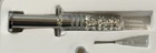 1/4 Oz .999 Fine Silver Doc Bullions Pit Bullion Silver Shot Syringe Black Death