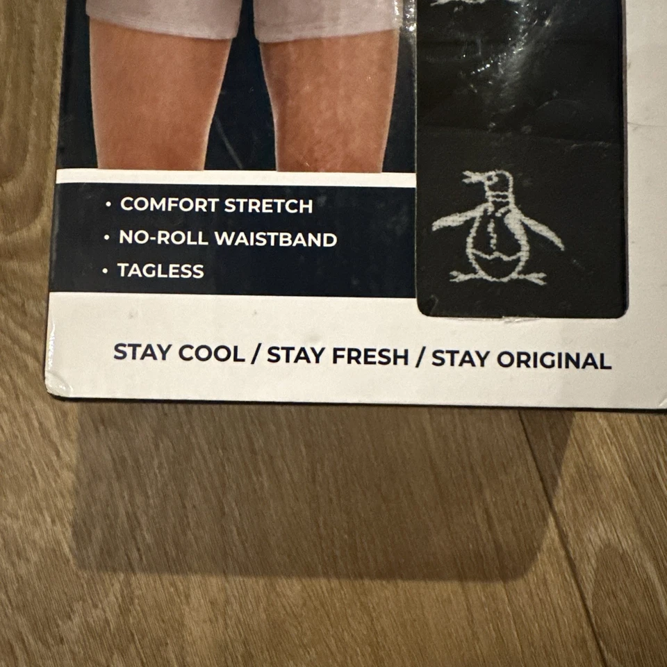 Calzoncillos boxer Penguin By Munsinger para hombre 4 pares cómodos sin etiquetas negros medianos Foto 2 de 4