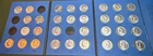 1964-1985 Kennedy Half Dollar Coin Set- Near Complete 32 Coins In Folder - AU/BU
