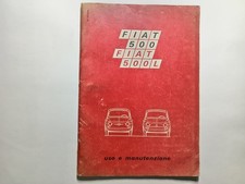 Libretto uso e manutenzione fiat 500 L
