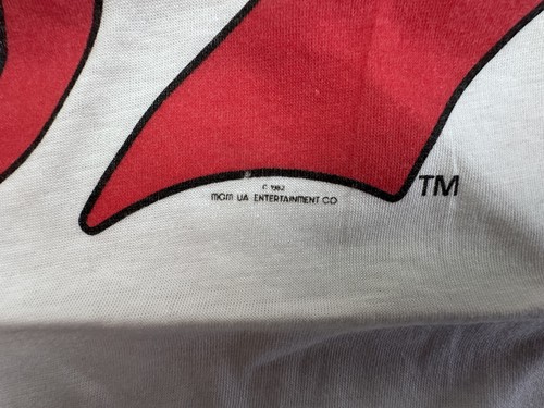 rare 1982 ORGINAL UNUSED OLD RECORD SHOP FAME T SHIRT-COTTON MEDIUM- TS33 - 第 3/6 張圖片
