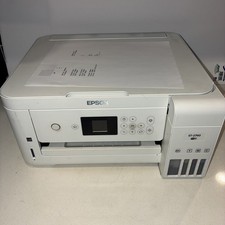 Epson EcoTank ET-2760 Supertank Color Inkjet All-in-One Printer - White Low Page