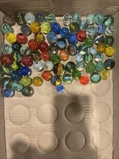 75 Medium To Large Shooter Vintage Cat Eye Marbles