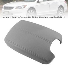 Gray Leather Armrest Centre Console Lid For Honda Accord 2008-2012 2011 2010