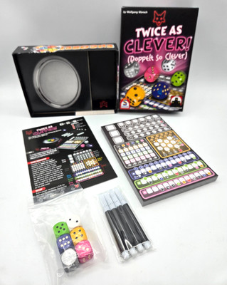 Twice As Clever (Doppelt So Clever) New Open Box