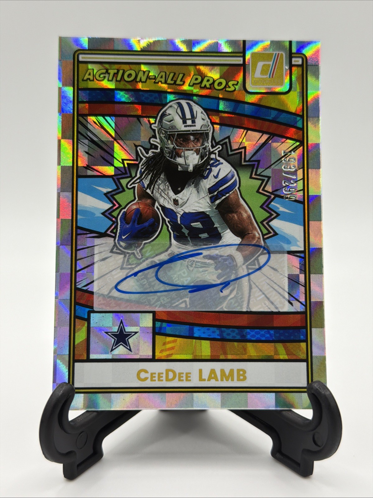 2025 Panini Donruss - Action All-Pros CeeDee Lamb #AAP-CLA Autographs /299 (AU)