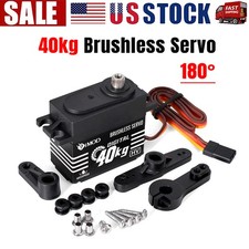180° 40KG Brushless Servo Metal Gear Digital Servo for 1/8 1/10 RC Crawler Car